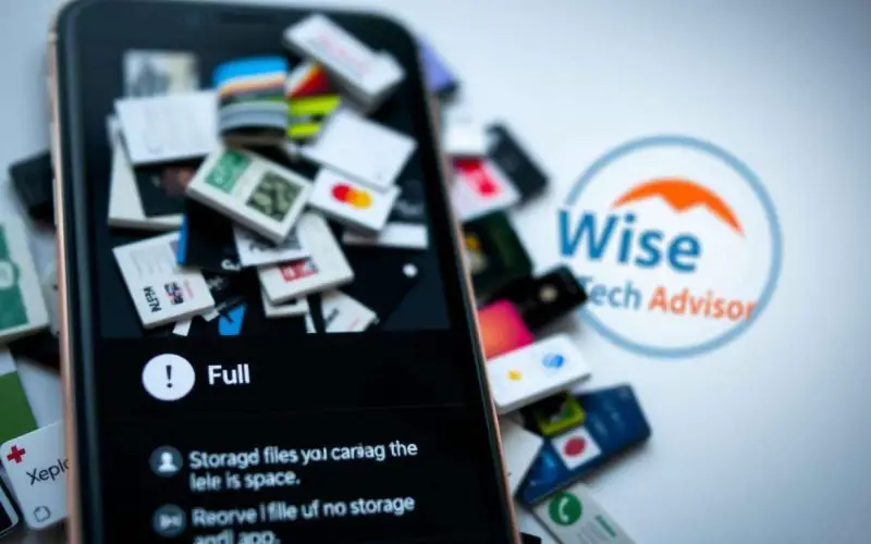 Why is my phone storage full even after deleting files?